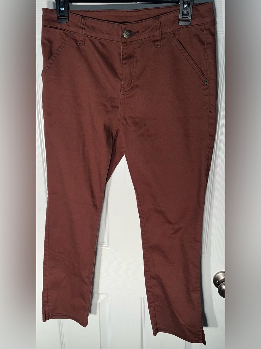 Women’s Prana Kayla Crop Chino Pants in Manzanita Size 4 Organic Cotton